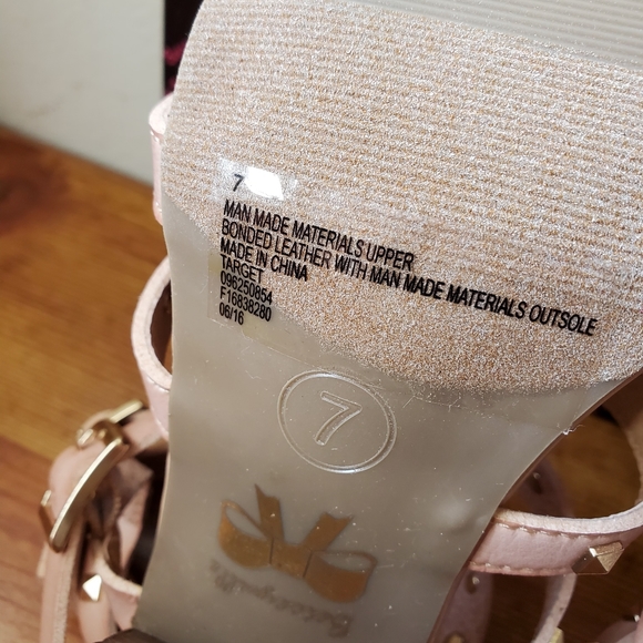 πHPβ¨ BNIB! Betseyville Naveah Gladiator Sandals - Size 7 - Picture 11 of 12